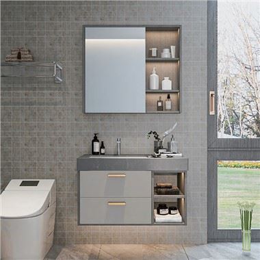 Gabinete de baño de superficie de aluminio