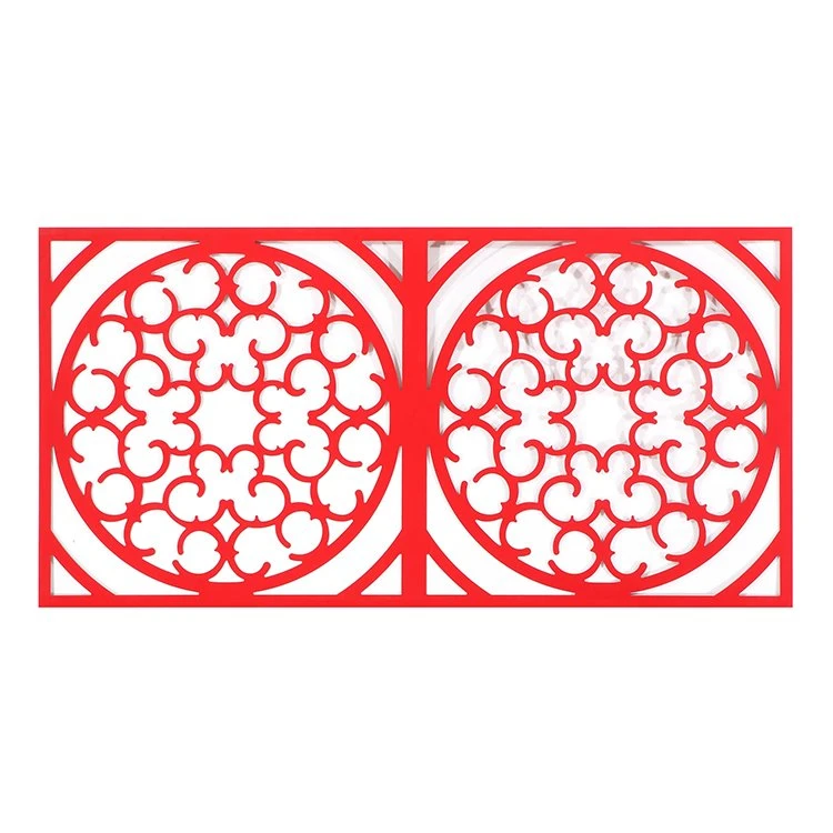 Paneles de aluminio cortados con CNC