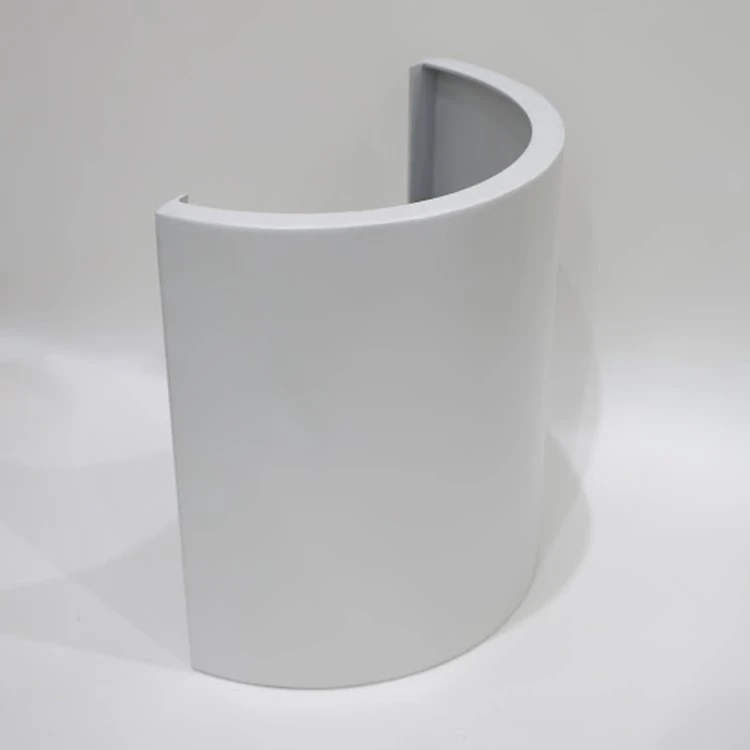 Paneles de aluminio curvos