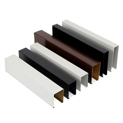 Techo de listones de aluminio