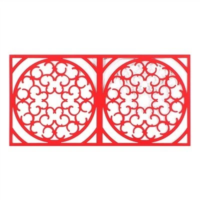 Paneles de aluminio cortados con CNC