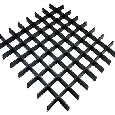 Techo de rejilla de aluminio