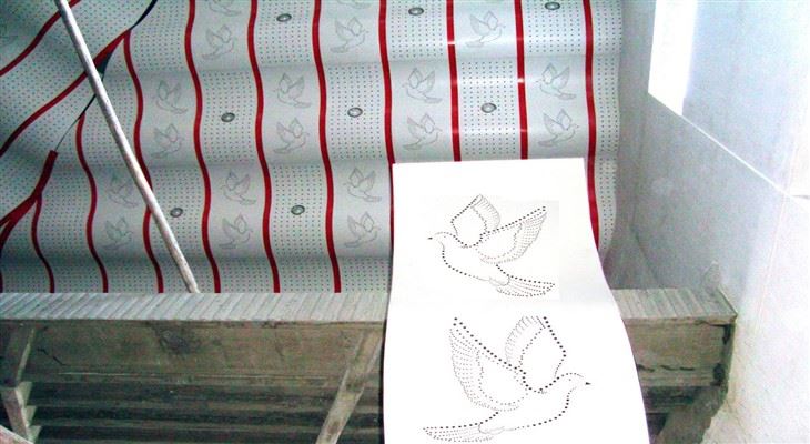 El panel de techo de aluminio perforado artístico de los paneles de revestimiento de la decoración de la pared del modelo
