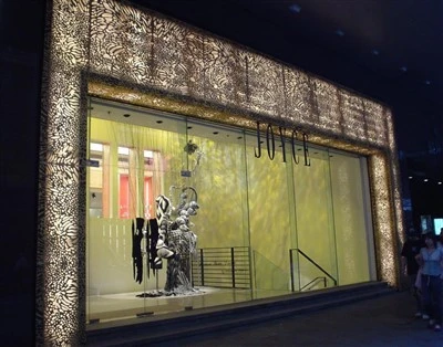 Paneles tallados de metal decorativo de aluminio para techo, diseño especial, pared exterior de edificio alto, con patrón personalizado