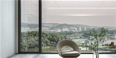 Ventanas abatibles delgadas