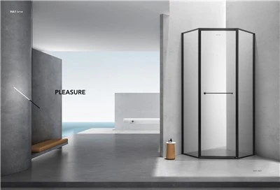 Ducha con marco completo de acero inoxidable