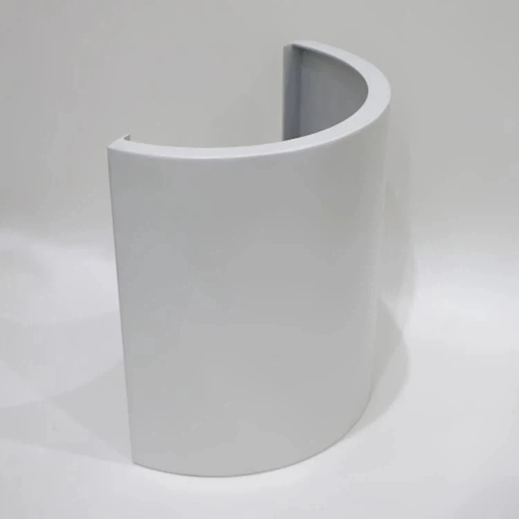 Paneles de aluminio curvos